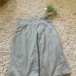 Arizona light grey cropped comfy summer capri comfy pants